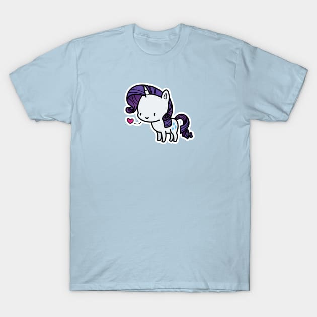 Rarity chibi T-Shirt by Drawirm